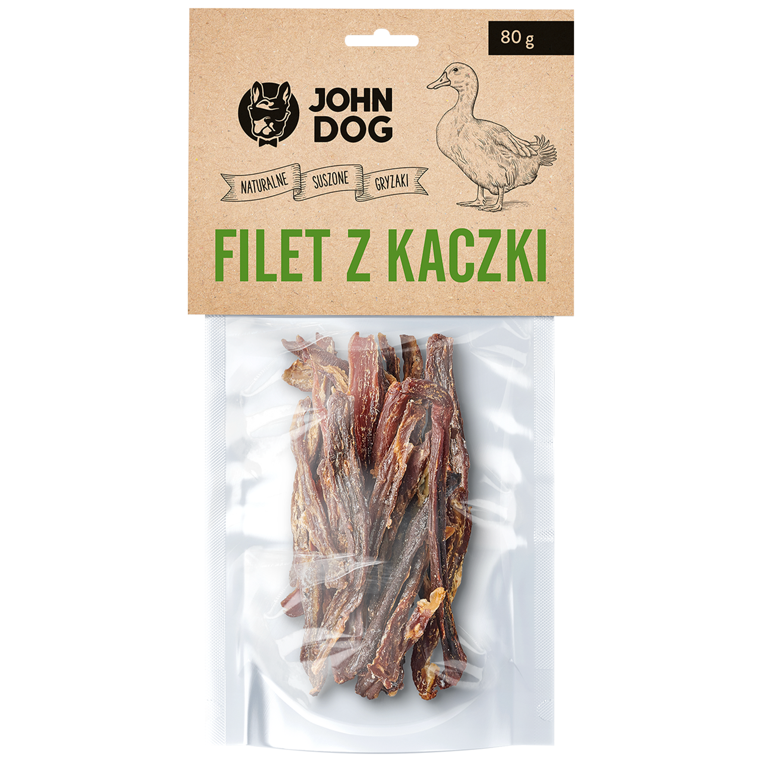 Suszony filet z kaczki dla psa
