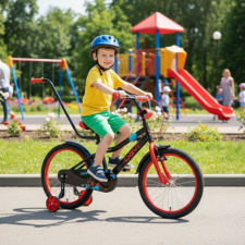 Davi Zippy Gyermek kerékpár 20", 110-130 cm, 1 sebesség, Fekete