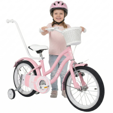 Davi Molli Gyermek kerékpár 16", 95-110 cm, 1 sebesség, Rózsaszín
